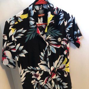 La Breve Paris Casual Floral Button Down